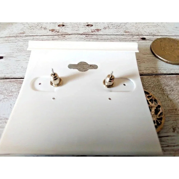 NWT Enchanting Blue and Silver Ethereal Drop Vintage 1980s Earrings - Picture 4 of 4